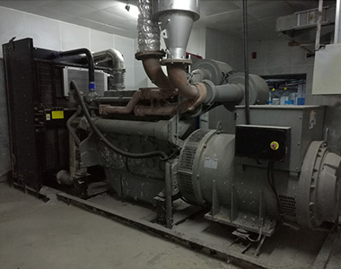 PA视讯官方集团800KW/400V陆用发电机应用于某房地产项目